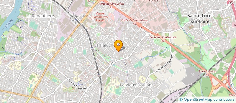 localisation de l'entreprise MADAME MARYSE FOURNIER  NANTES