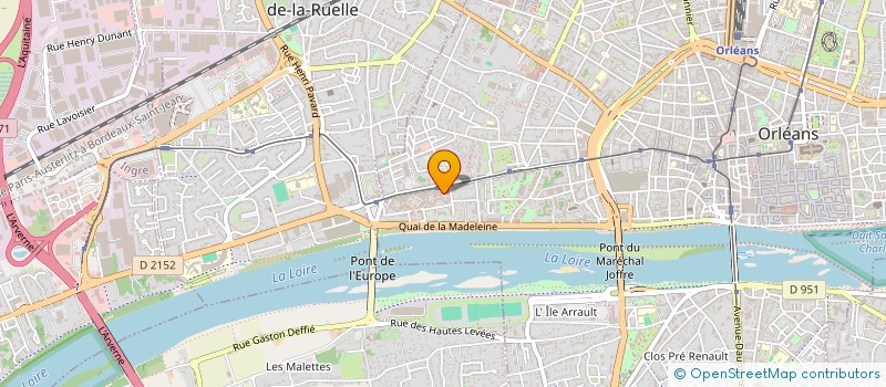 localisation de l'entreprise MADAME MARYSE FOURNIER  ORLEANS