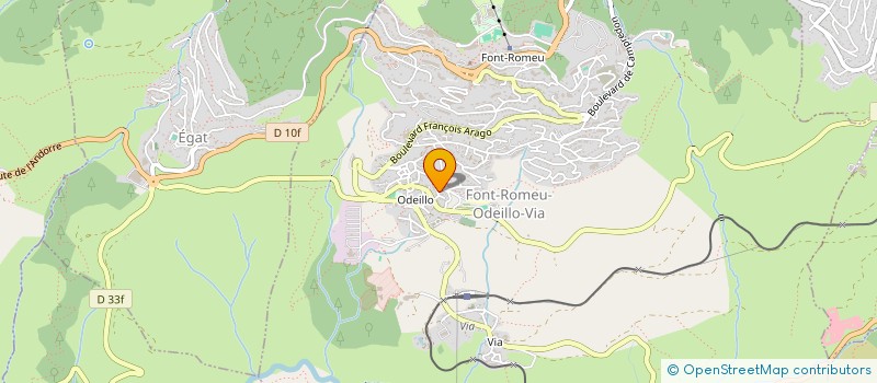 localisation de l'entreprise MADAME MARYSE FROGER à FONT-ROMEU-ODEILLO-VIA