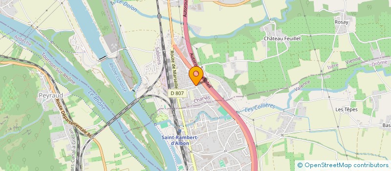 localisation de l'entreprise MADAME MARYSE GABON MARYSE ELEONRE  CHANAS