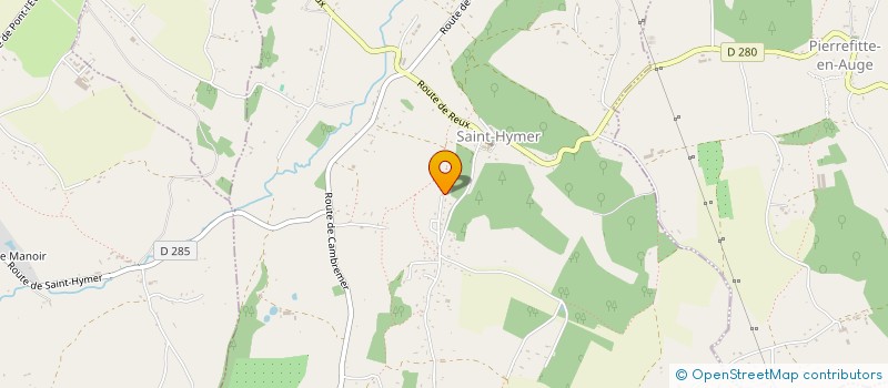 localisation de l'entreprise MADAME MARYSE GANIVET  SAINT-HYMER