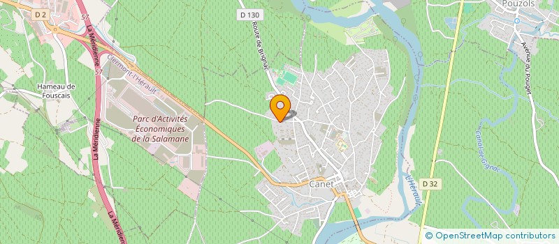 localisation de l'entreprise MADAME MARYSE GARAUD  CANET