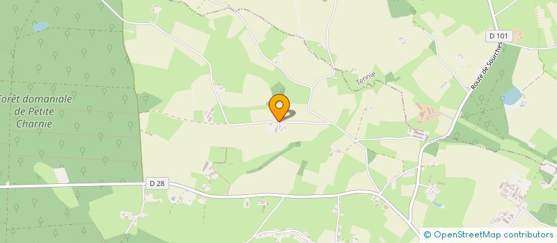 localisation de l'entreprise MADAME MARYSE GARREAU  SAINT-SYMPHORIEN