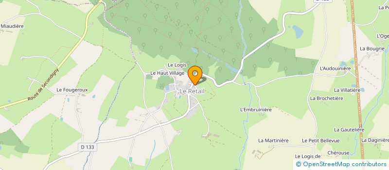 localisation de l'entreprise MADAME MARYSE GASTHALDER  LE RETAIL