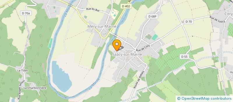 localisation de l'entreprise MADAME MARYSE GAUTIER  SAACY-SUR-MARNE