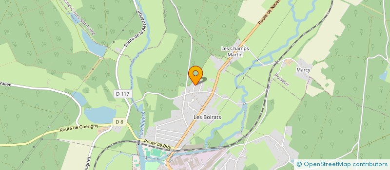 localisation de l'entreprise MADAME MARYSE GENTY  GUERIGNY