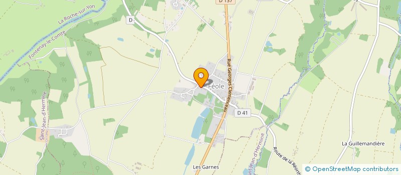 localisation de l'entreprise MADAME MARYSE GERBAUD  LA REORTHE