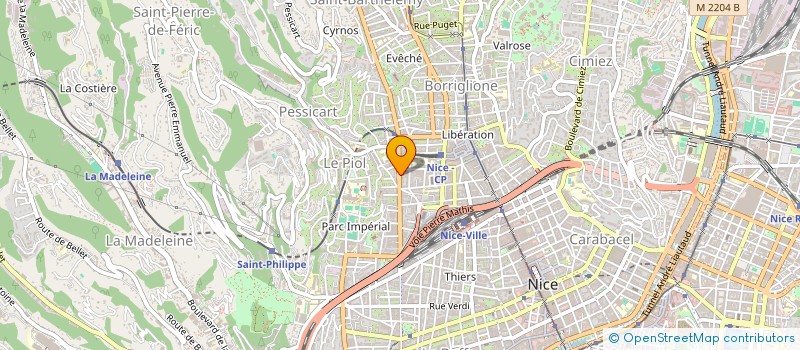 localisation de l'entreprise MADAME MARYSE GIUNTINI à NICE