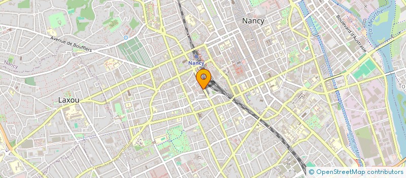 localisation de l'entreprise MADAME MARYSE GOUIN  NANCY