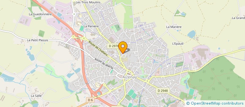 localisation de l'entreprise MADAME MARYSE GREAUD à AIZENAY