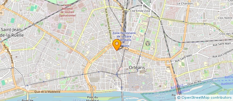 localisation de l'entreprise MADAME MARYSE GRENET à ORLEANS