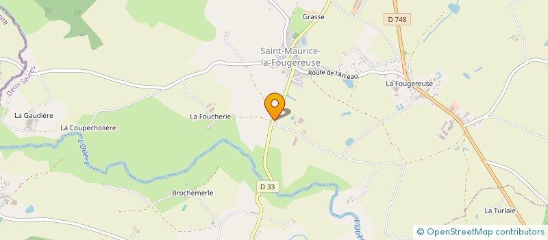 localisation de l'entreprise MADAME MARYSE GROLLEAU à ARGENTONNAY