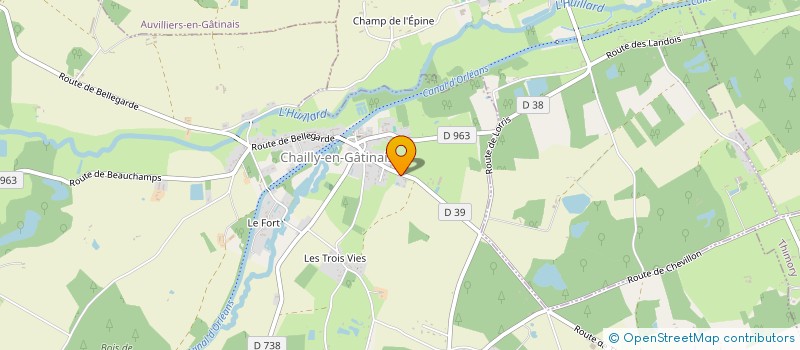 localisation de l'entreprise MADAME MARYSE GUEHO à VIEILLES-MAISONS-SUR-JOUDRY