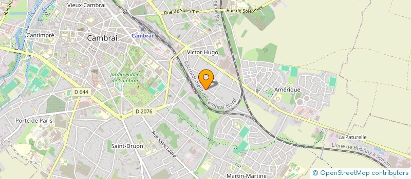 localisation de l'entreprise MADAME MARYSE GUISGAND  CAMBRAI
