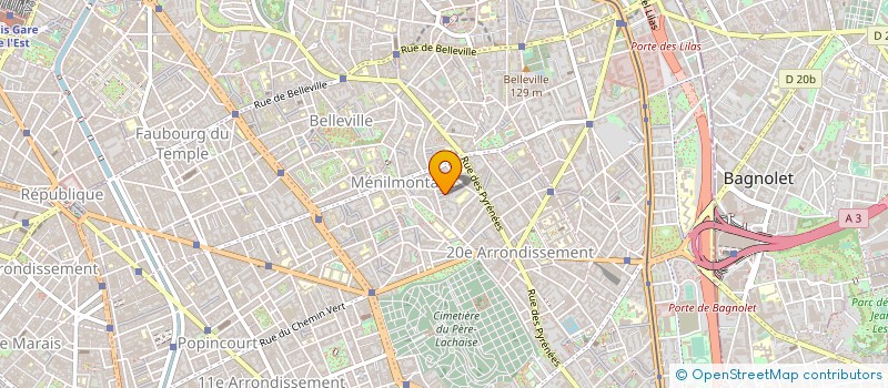 localisation de l'entreprise MADAME MARYSE HENAUT  PARIS