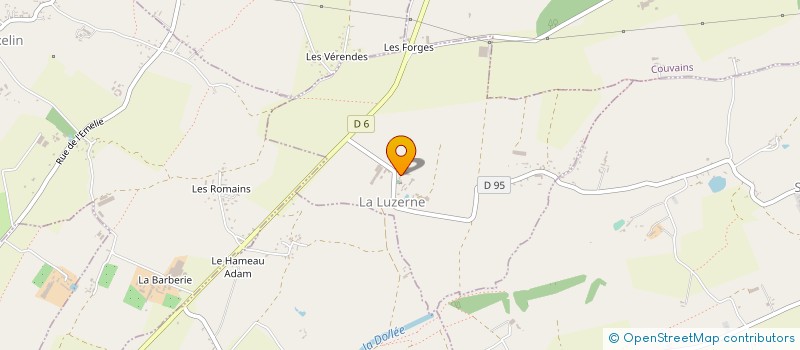 localisation de l'entreprise MADAME MARYSE HENNEQUIN  LA LUZERNE