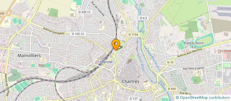 localisation de l'entreprise MADAME MARYSE HUON à CHARTRES