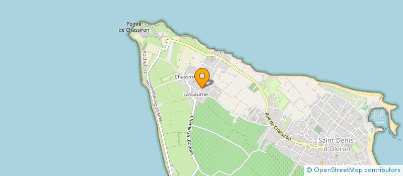 localisation de l'entreprise MADAME MARYSE HUOT à SAINT-DENIS-D'OLERON