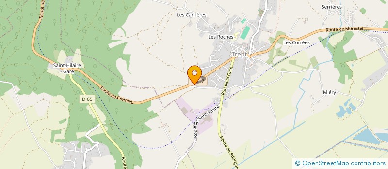 localisation de l'entreprise MADAME MARYSE JAMET  VERNAS