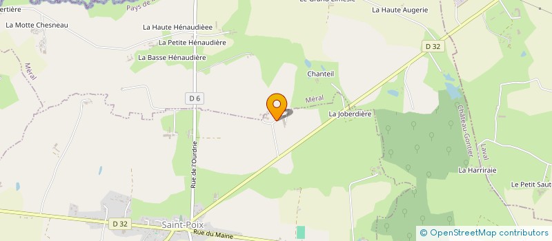 localisation de l'entreprise MADAME MARYSE JENOUVRIER à SAINT-POIX