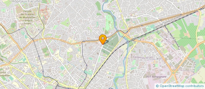 localisation de l'entreprise MADAME MARYSE JIMENEZ à MONTPELLIER