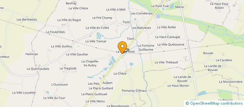 localisation de l'entreprise MADAME MARYSE JUBIN  LANDUJAN