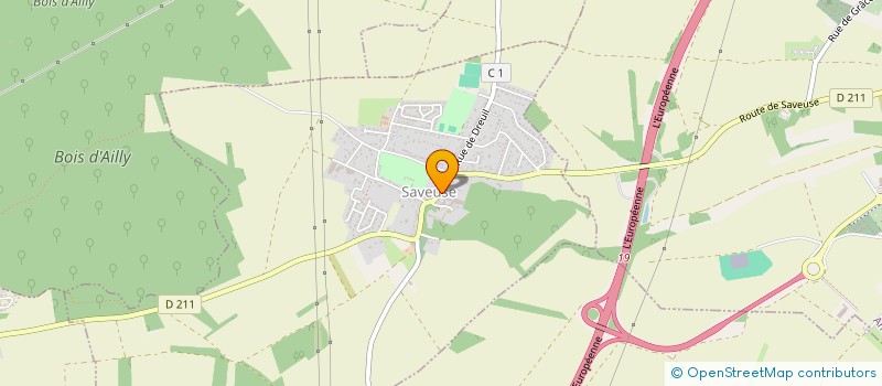 localisation de l'entreprise MADAME MARYSE KOUVTANOVITCH  SAVEUSE