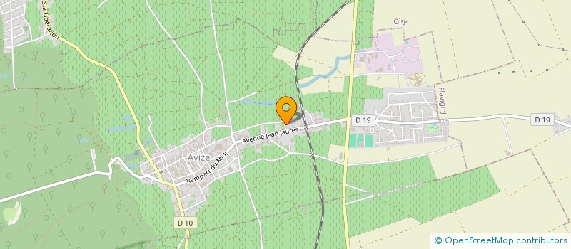 localisation de l'entreprise MADAME MARYSE KRIER à AVIZE