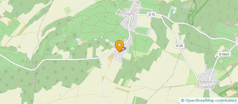 localisation de l'entreprise MADAME MARYSE LABASSE  TRIGNY