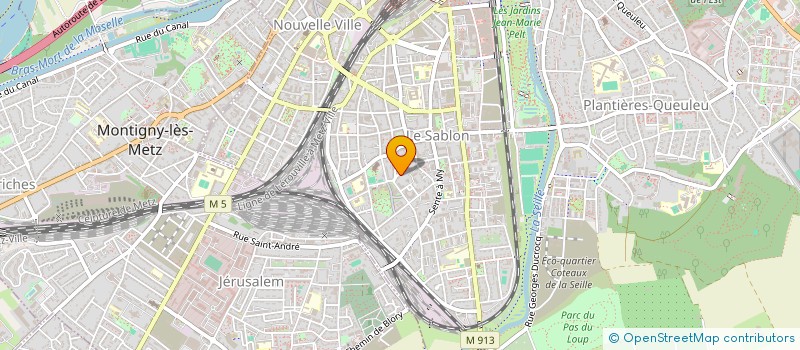 localisation de l'entreprise MADAME MARYSE LACOUR  METZ