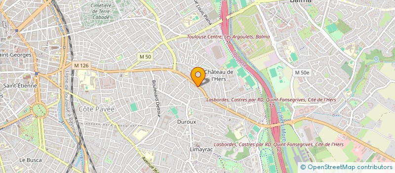 localisation de l'entreprise MADAME MARYSE LAGARDE à TOULOUSE