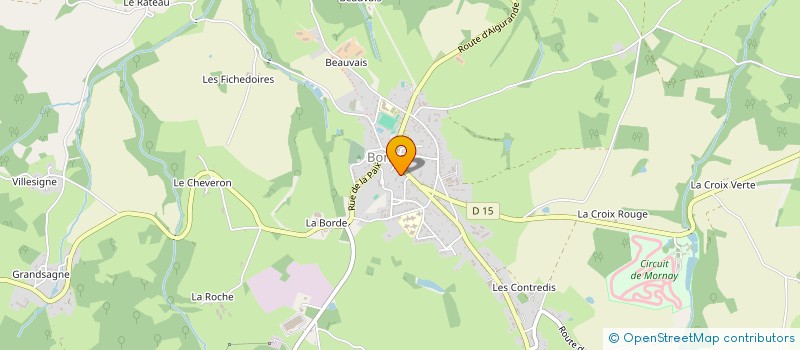 localisation de l'entreprise MADAME MARYSE LALLEMAND à BONNAT