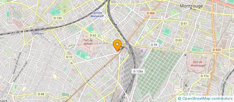 localisation de l'entreprise MADAME MARYSE LANGLOIS  CHATILLON