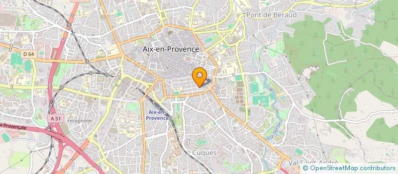 localisation de l'entreprise MADAME MARYSE LARRIVAUD à AIX-EN-PROVENCE