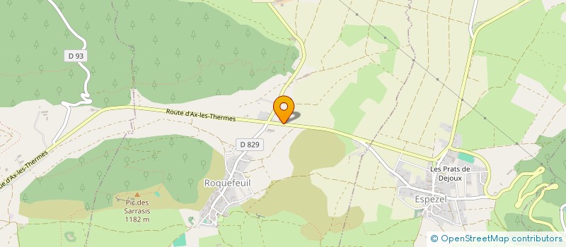 localisation de l'entreprise MADAME MARYSE LAUTOUR  ESPEZEL