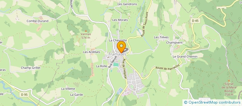 localisation de l'entreprise MADAME MARYSE LE FLAHEC à TRAMAYES