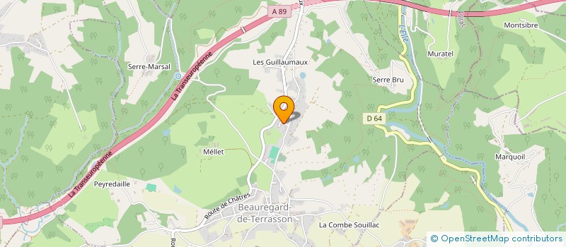 localisation de l'entreprise MADAME MARYSE LEVY  BEAUREGARD-DE-TERRASSON