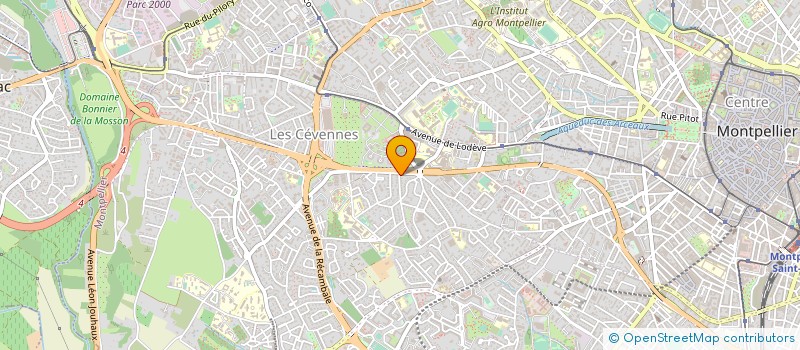 localisation de l'entreprise MADAME MARYSE LUCET à MONTPELLIER