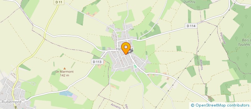 localisation de l'entreprise MADAME MARYSE MAINGUEUX  HERISSART