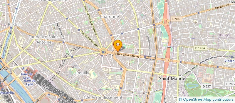 localisation de l'entreprise MADAME MARYSE MAITROT  PARIS