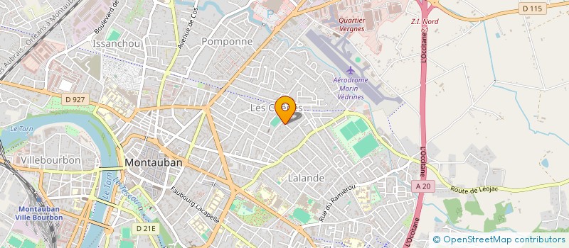 localisation de l'entreprise MADAME MARYSE MALLIA  MONTAUBAN