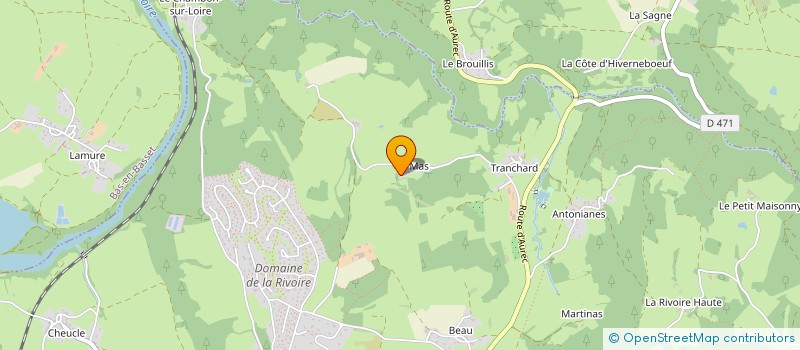 localisation de l'entreprise MADAME MARYSE MARTIN  MONISTROL-SUR-LOIRE