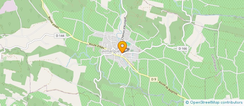 localisation de l'entreprise MADAME MARYSE MERCIER  CAVILLARGUES