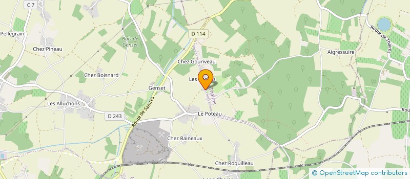 localisation de l'entreprise MADAME MARYSE NEAU  THAIMS