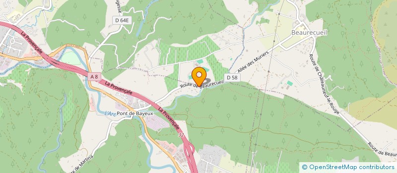 localisation de l'entreprise MADAME MARYSE NOVELLI  MEYREUIL