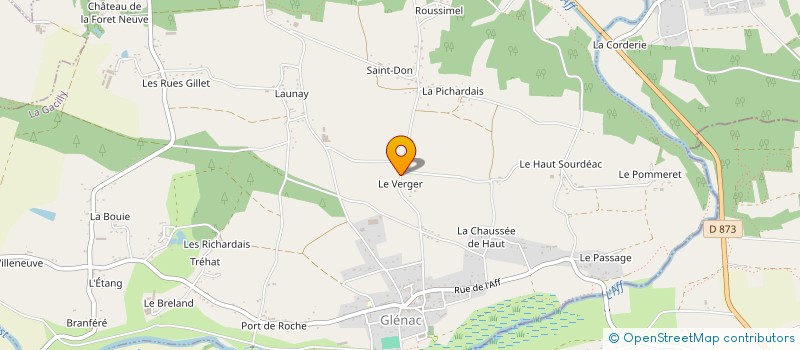 localisation de l'entreprise MADAME MARYSE PAILLARD à LA GACILLY