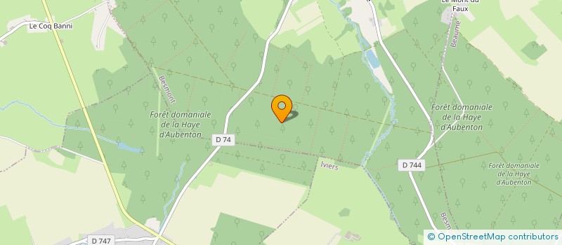 localisation de l'entreprise MADAME MARYSE PECCAVET  AUBENTON