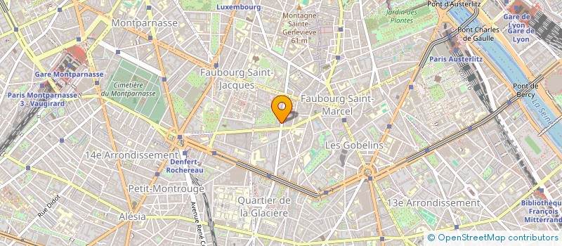 localisation de l'entreprise MADAME MARYSE PELLETIER  PARIS