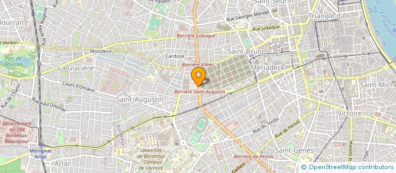 localisation de l'entreprise MADAME MARYSE PERDRIEL à BORDEAUX