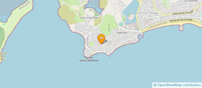 localisation de l'entreprise MADAME MARYSE PERRON  CARNAC